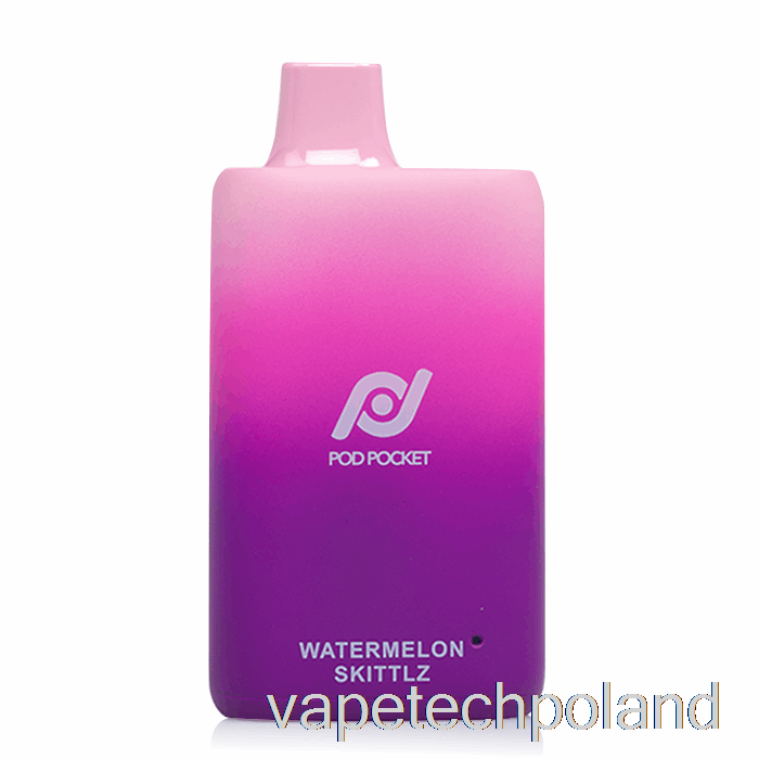 Vape Tech Polska Pod Pocket 7500 Jednorazowy Skittlz Arbuzowy